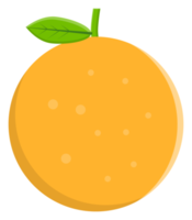 naranja Fruta pegatina png