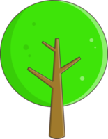 green tree object png