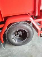 rice transport truck wheels photo
