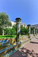 The cloisters of Santa Chiara are four monumental cloisters of Naples belonging to the monastic complex of Santa Chiara, famous for majolica. photo