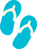 sandaler illustration hand dragen stil png