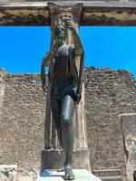 Sanctuary of Apollo in the Archaeological Park of Pompeii, Campania, Italy photo