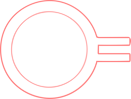 Circle With Two Horizontal Strokes To The Right png