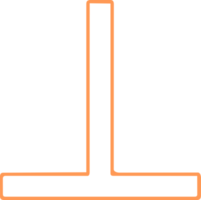 Orange aufrecht Symbol png