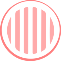 Circle With Vertical Fill png