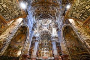 Granada, Spain - Nov 30, 2021, Interior of the Granada Cathedral in Granada, Spain. photo