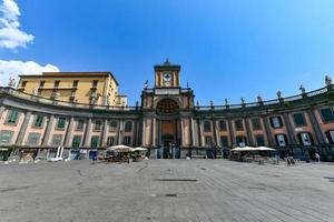 Naples, Italy - Aug 20, 2021, Vittorio Emanuele II National Boarding School, historical and religious complex in Naples, Italy photo