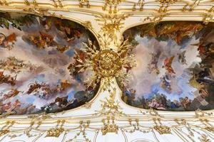 Vienna, Austria - Jul 16, 2021, Schonbrunn Palace or Schloss Schoenbrunn is an imperial summer residence in Vienna, Austria. Schonbrunn Palace is a major tourist attraction in Vienna, Austria. photo