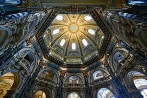 Vienna, Austria - Jul 17, 2021, The Cafe inside Kunsthistorisches Museum Wien or Museum of Art History. photo