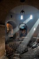 brescia Italia 2023 románico catedral famoso para sus circular forma y medieval frescos foto