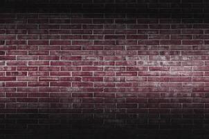 Brick wall vintage Background,Old brick wall background,Decorative dark brick wall surface for background photo