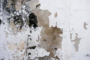 Abstract grunge walls and backgrounds Old cement walls with black stains on the surface caused by moisture.Peeling wall surface with cracks and scratches,Old rough gray cement wall surface photo