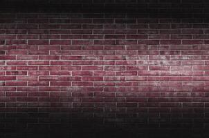 Brick wall vintage Background,Old brick wall background,Decorative dark brick wall surface for background photo