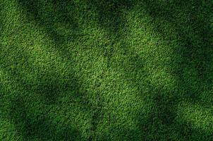 Abstract  top view green color of artificial grass background texture photo