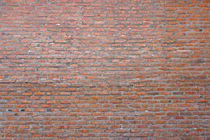 Brick wall background texture,Abstract background material of industry building construction for dark retro background photo