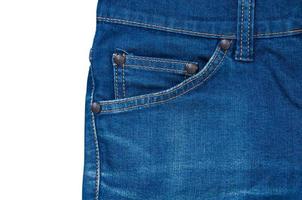 front pockets of jeans,isolation of jeans,Texture background of jeans photo