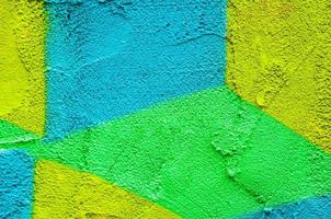 Colorful wall texture background of paint on concrete,Abstract for background photo