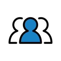 person icon vector sign symbol graphic illustration