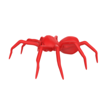 illustration of a spider isolated on transparent png