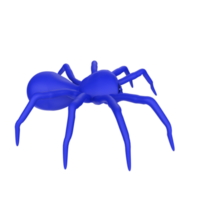 illustration of a spider isolated on transparent png