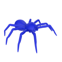 illustration of a spider isolated on transparent png