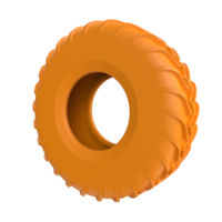 Car tire isolated on transparent background png