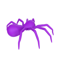 illustration of a spider isolated on transparent png