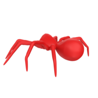 illustration of a spider isolated on transparent png