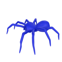 illustration of a spider isolated on transparent png