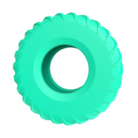 Car tire isolated on transparent background png