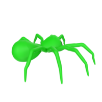 illustration of a spider isolated on transparent png