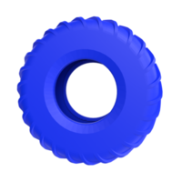 Car tire isolated on transparent background png