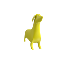 dog isolated on transparent background png