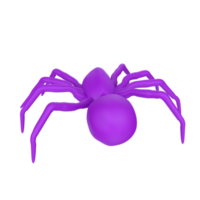 illustration of a spider isolated on transparent png