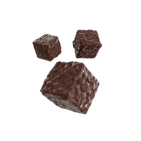 Schokolade Snack isoliert auf transparent Hintergrund png Datei