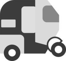 Tuk Tuk Vector Icon