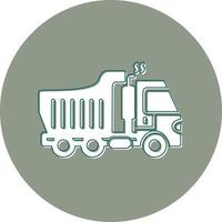 Dumper Truck Vector Icon