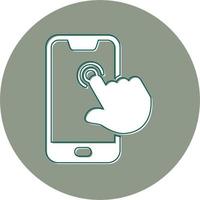 Touch Screen Vector Icon