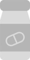 Pills Bottle Vector Icon