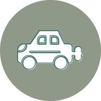 icono de vector de juguete de coche