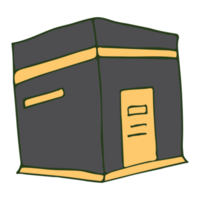 ka'aba, hand getekend sticker png