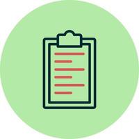 Clipboard Vector Icon