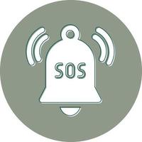 Sos Emergency Vector Icon