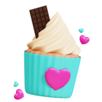 Cupcake Liebe Symbol png