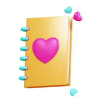 Nota amor icono png