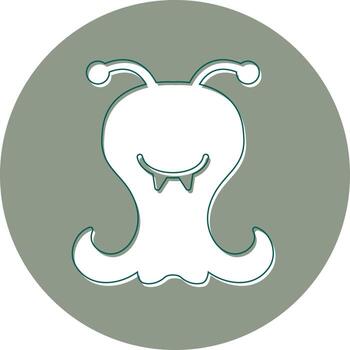 icono de vector alienígena