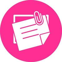 Sticky Notes Vector Icon