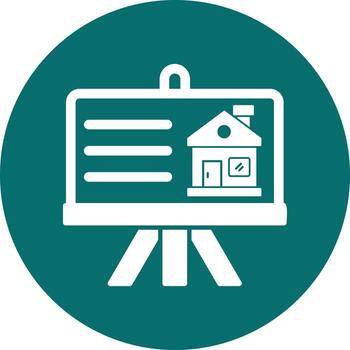 construcción presentación vector icono