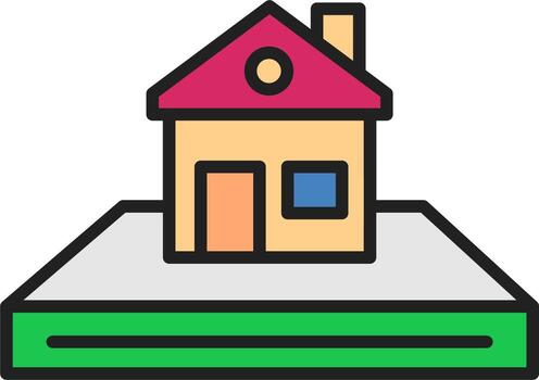 icono de vector de trama