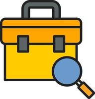 Jobs Search Vector Icon